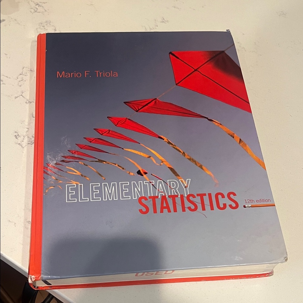 Elementary Statistics Textbook